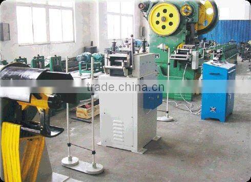 Production line for automatic blanking, forming, drawing