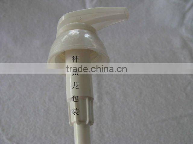 plastic shampoo pump double wall collar 33mm