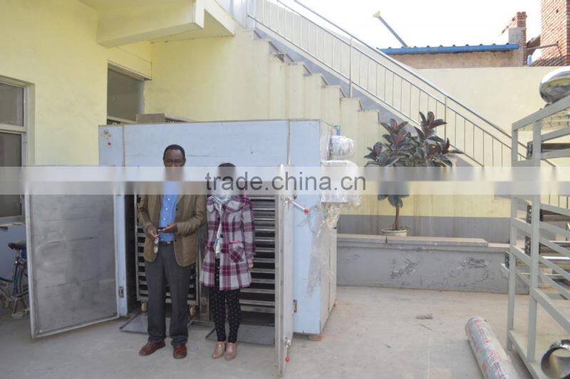 Industrial tray type vegetable mushroom dryer machine