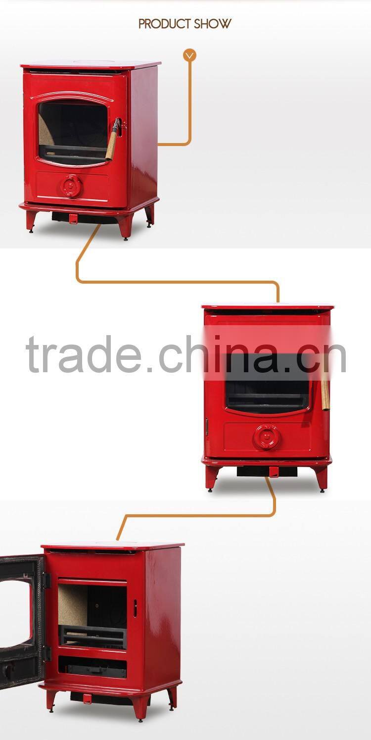 New technology enamel fireplace/wood burning stove keep you house warming