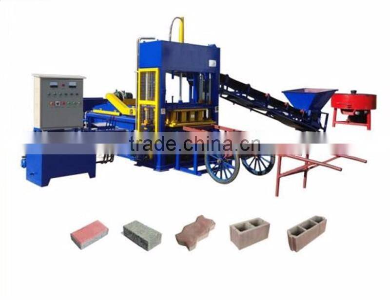 QT4-15 Semi-Automatic Fly Ash Cement Brick Making Machine Price in india
