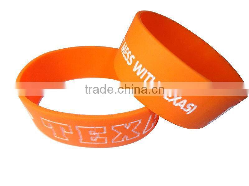 round silicone bracelet