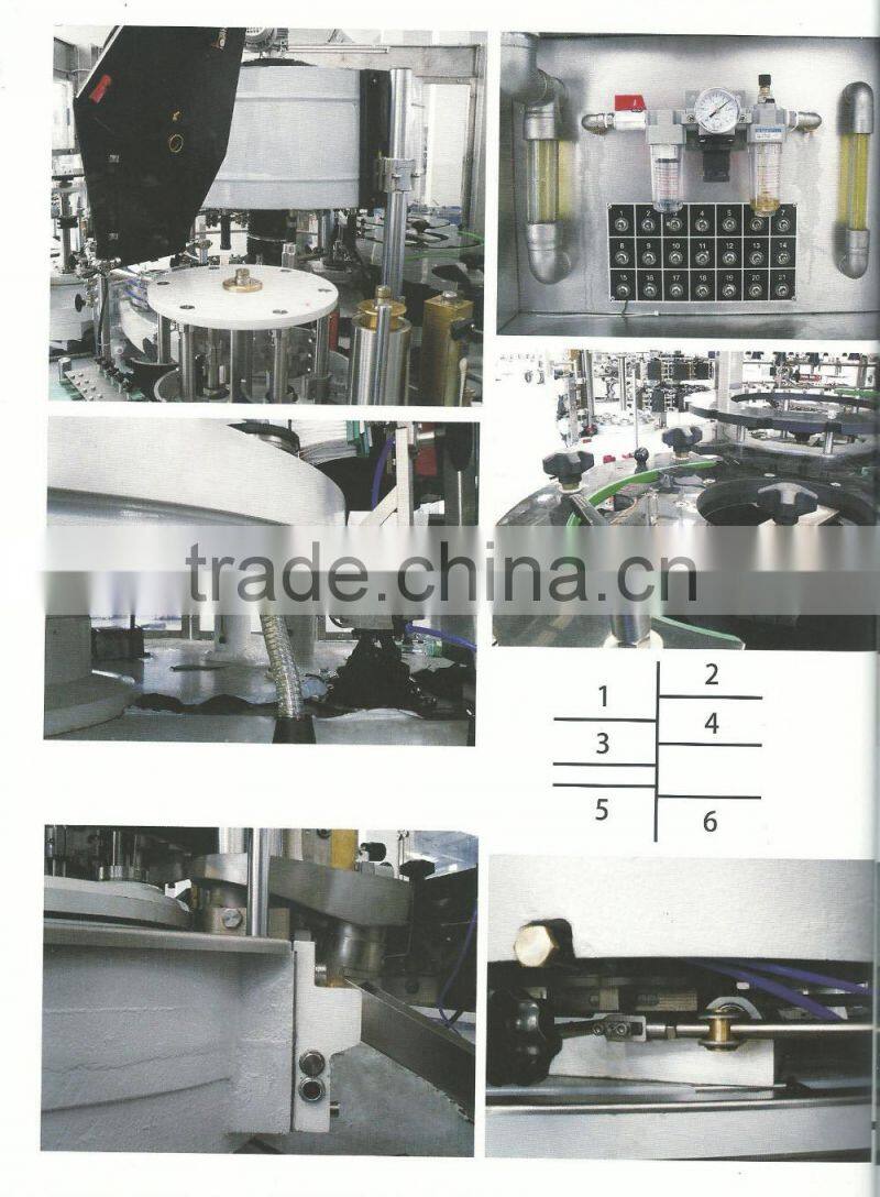 Full-automatic Visual servo positioning beer bottle labeling machine HL2Y-42XS