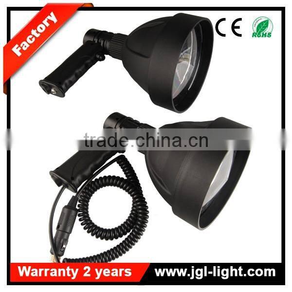 rechargeable outdoor lights ABS Housing handheld spotlight cree 10w led lights