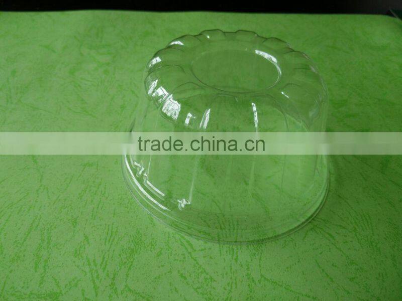 clear plastic dome lid for ice cream