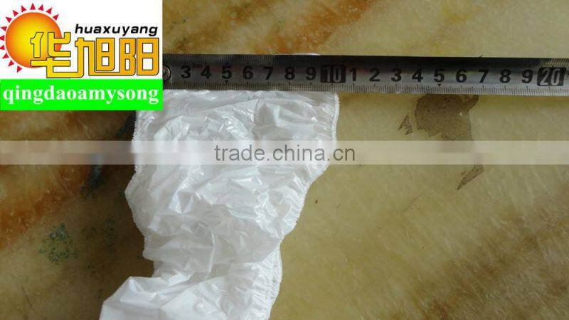 Disposable plastic car steering wheel cover