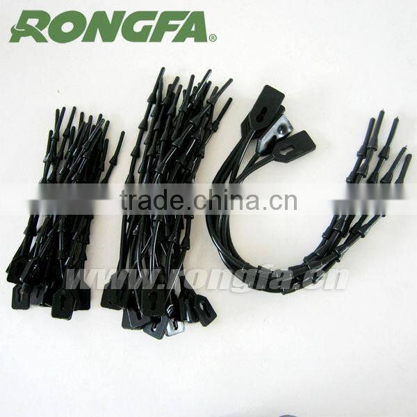 High quality Black soft Rubber twist lock tie