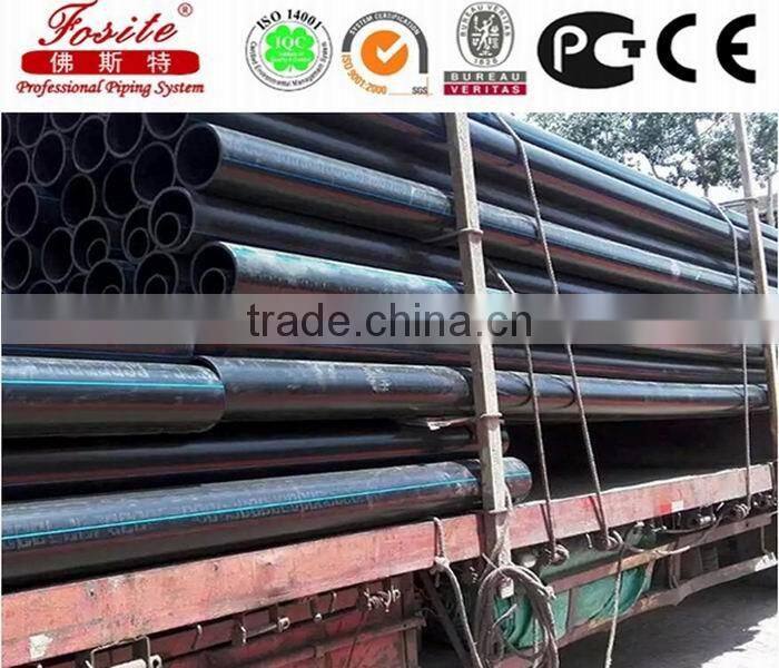 black PE/HDPE pipe for water/irrigation/gas supply