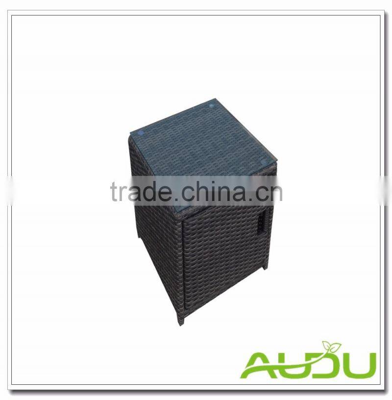 Audu 2017 Original Design Outdoor Wicker Garden Rattan Chair With Table