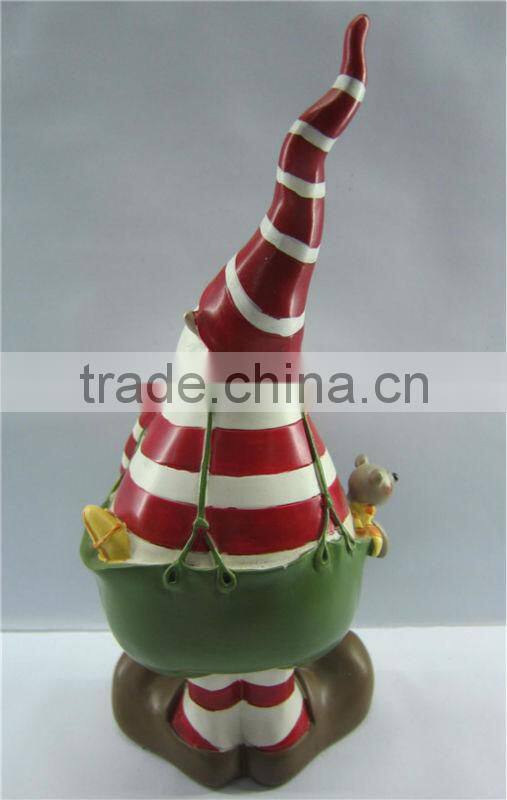 Artificial resin small animal figurines