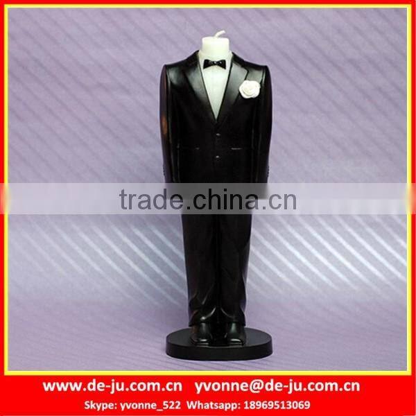 Bride Groom Couple Design Beautiful Gift Candle Wedding