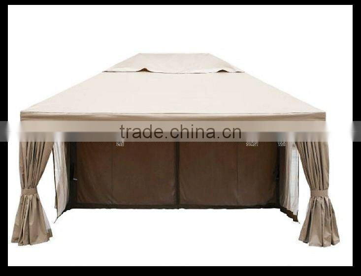 2015 Hot sale portable garden luxury metal decorative gazebo