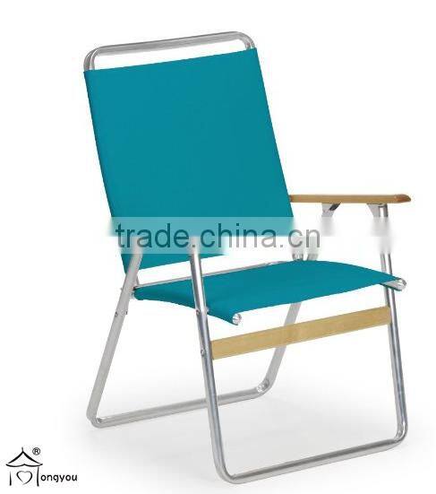 hot sale fold target folding beach chair with armrest
