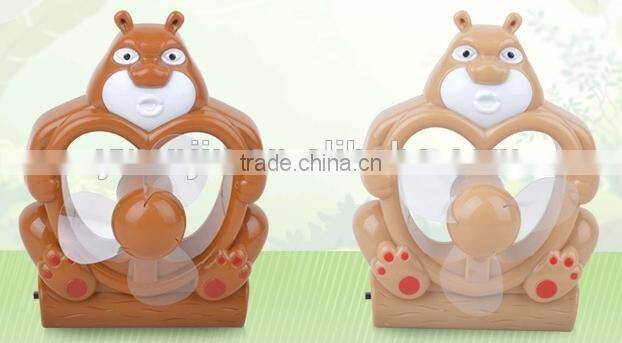 Supply fashion Creative Mini USB charging cartoon fan