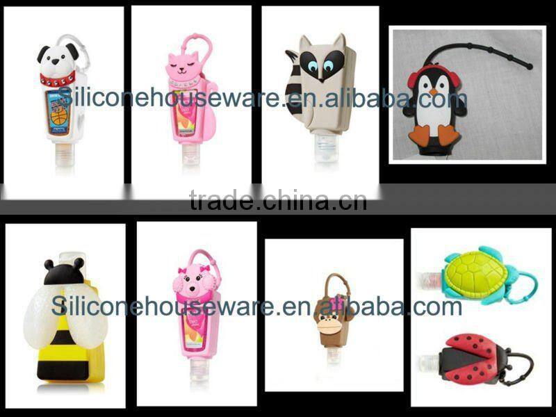 Hot promotional gifts-animal shaped hand sanitizer gel holder