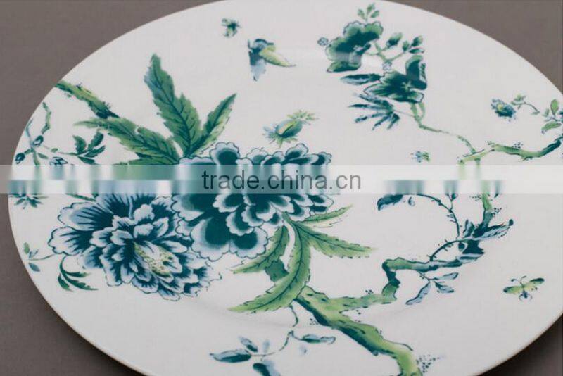 Porcelain top grade Breakfast 18pcs Dinner set Dinner Plate