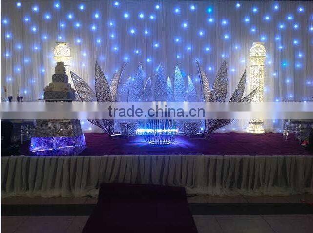 wholesale flexible wedding decoration white mandap supplier