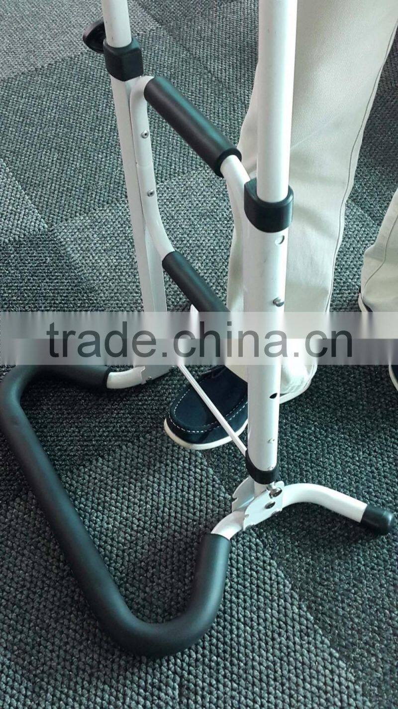 EASY TO STAND UP FOLDING 3 tier level HAND RAIL FOR CHAIR, BED AND TOILET