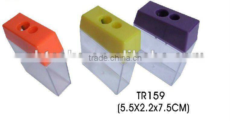 promotion plastic manual pencil sharpener