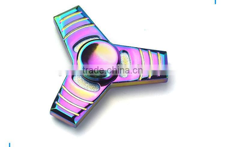 Top selling nice design alloy material fidget spinner toy