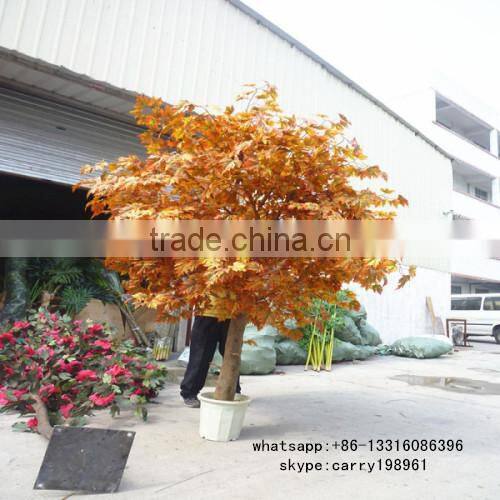 LXY082438 ornamental indoor plants artificial maple bonsai tree wholesale artificial bonsai
