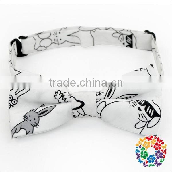 Wholesale fashion neckwear handsome adjustable boy bowtie kid necktie baby anime printed baby bow ties