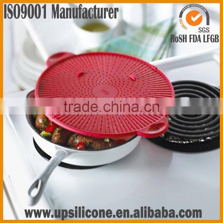 Multi-function splatter screen easy cooking splatter silicone cooking liner