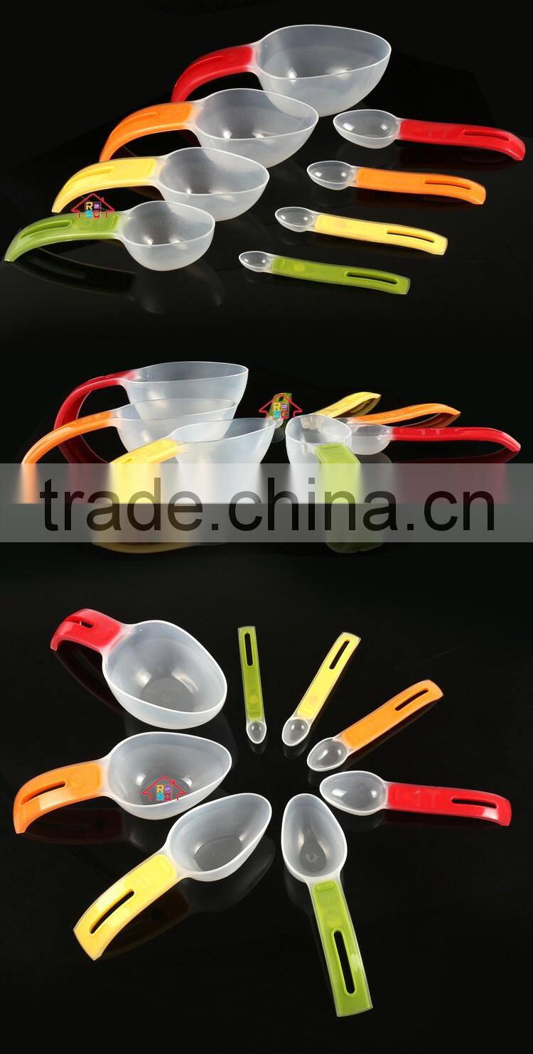 Reliable CompReliable Company Kitchen Magnetic Plastic Measuring Spoons Set of 8