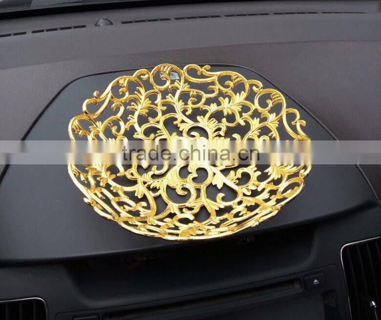 gold fruit plating silver plate serving tray