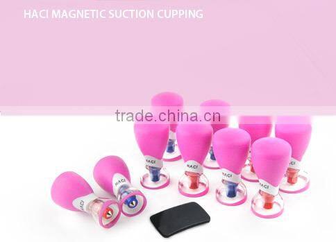 Hot Sale Traditional Chinese silicone Cupping Set|Massage Therapy Suction Apparatus silicone Cupping