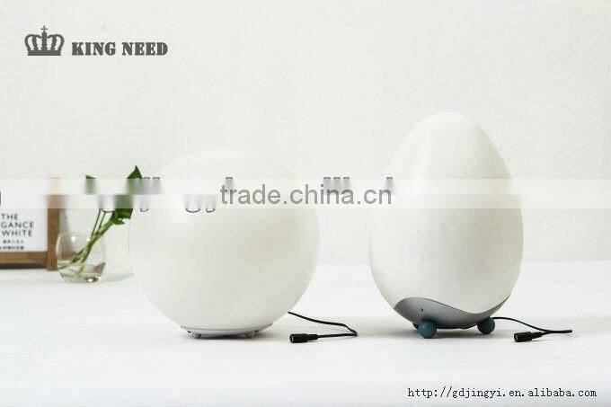 7colors changing with transformer led plastic easter eggs