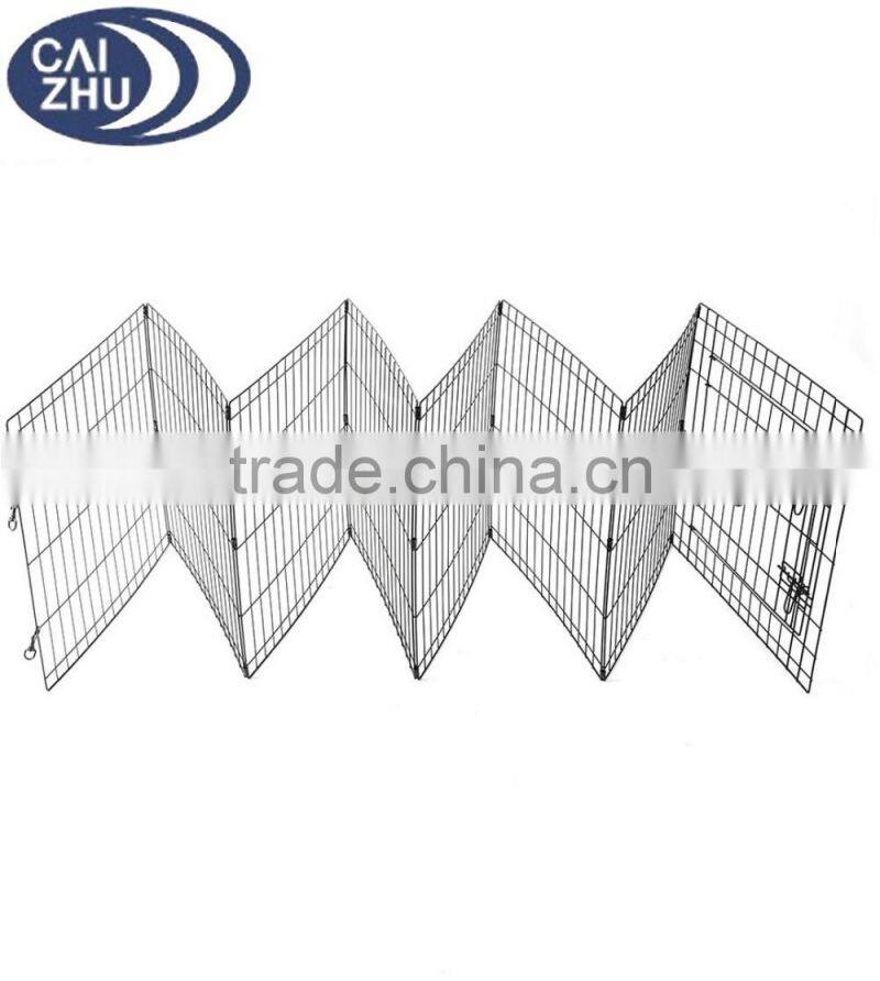 24" 30" 36" 42" 48" Dog Playpen Metal Wire Crate Pet Puppy Fence Exercise Cage