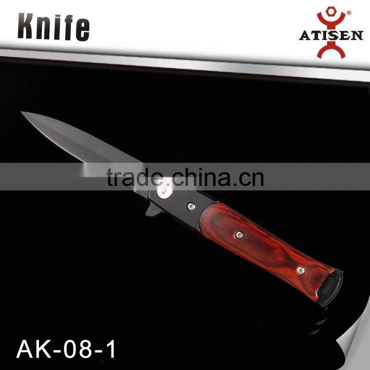 Wooden Handle 3Cr Stainless Steel Knife