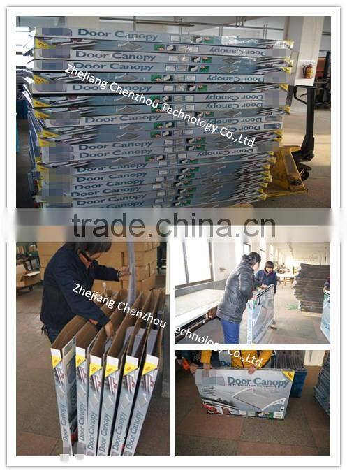 Wholesale price polycarbonate window and door canopy for free sample available