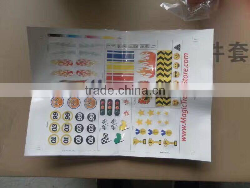 11ft 2017 hot sale cartoon colorful 220pcs Magic Track Toys set Bend Flex & Glow In The Dark Magic Track Toys set