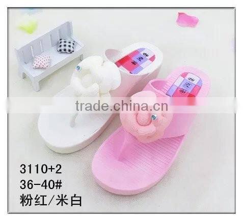 latest fashion high heel flip-flop for ladies