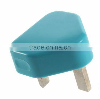 Cheap price colorful USB to socket wall charger
