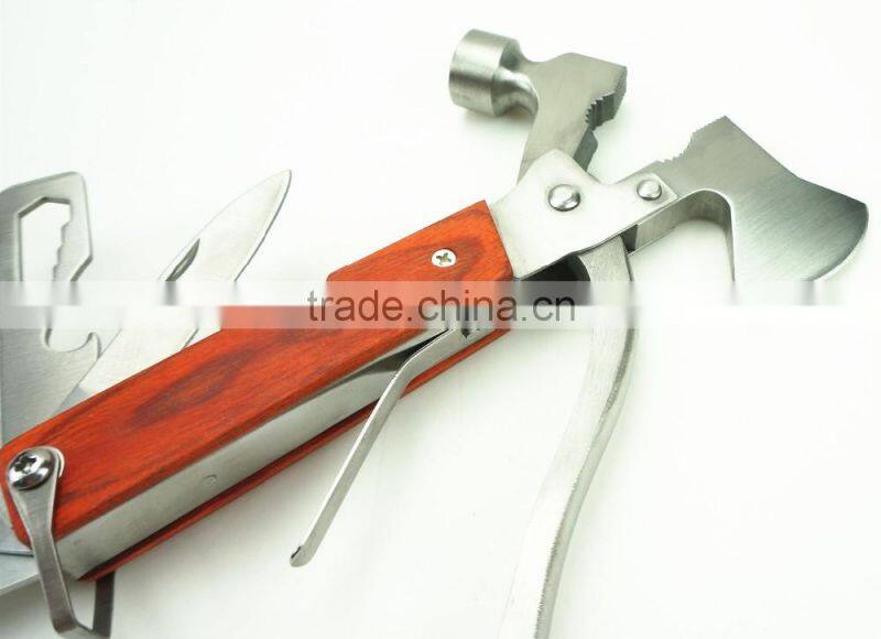 91019 16-in-1 Multi-Function Metal Stamping Hatchet Hammer