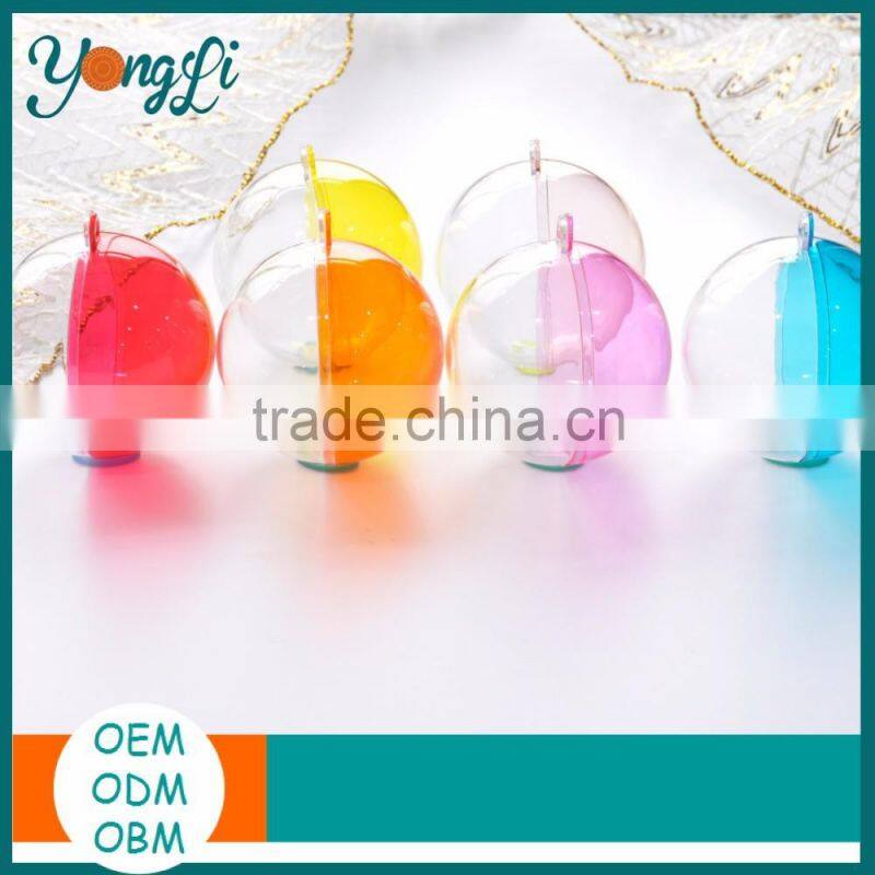 High Quality Plastic Garden Ball Plastic Xmas Decor Bauble