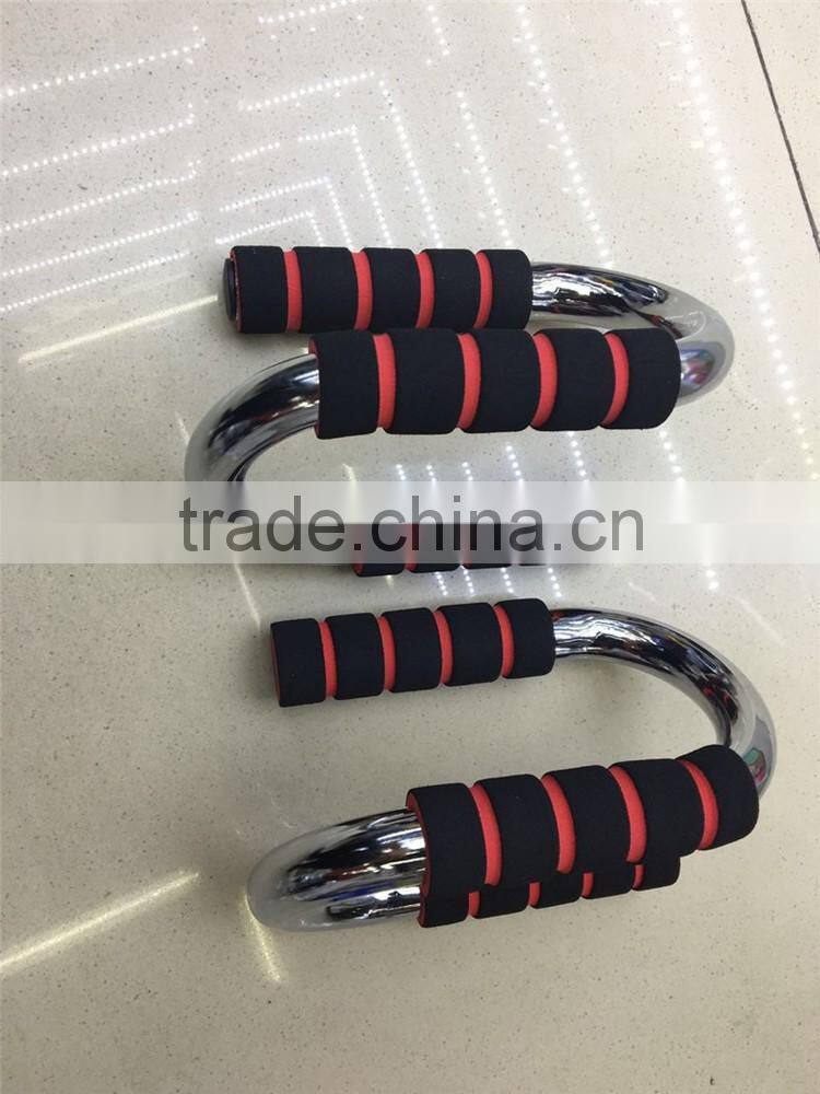 Fitness equipment push up stands