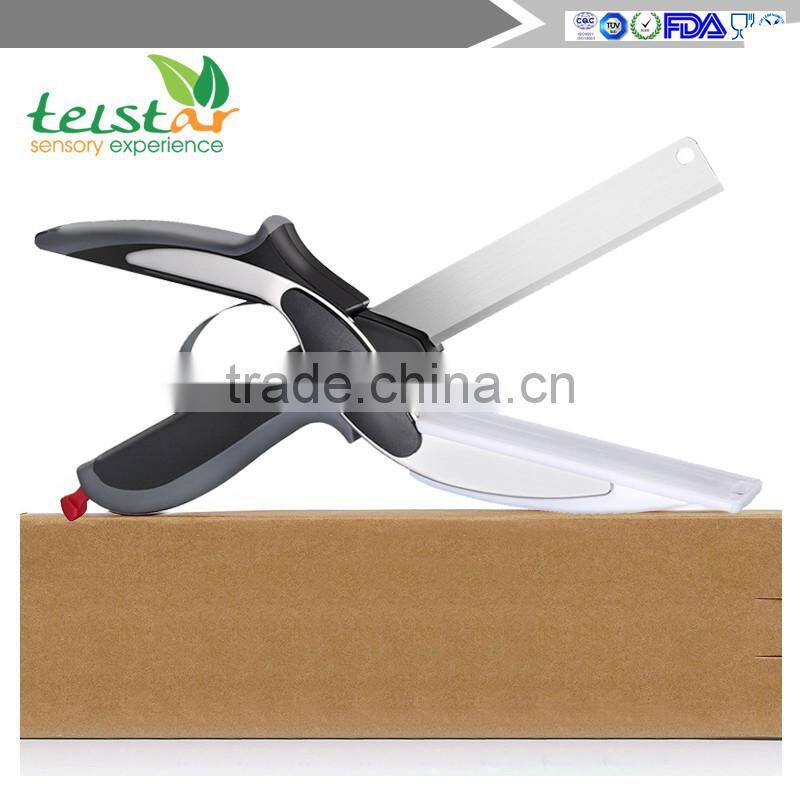 Amazon kitchen gadget 6 in 1 food chopper clever scissor cutter