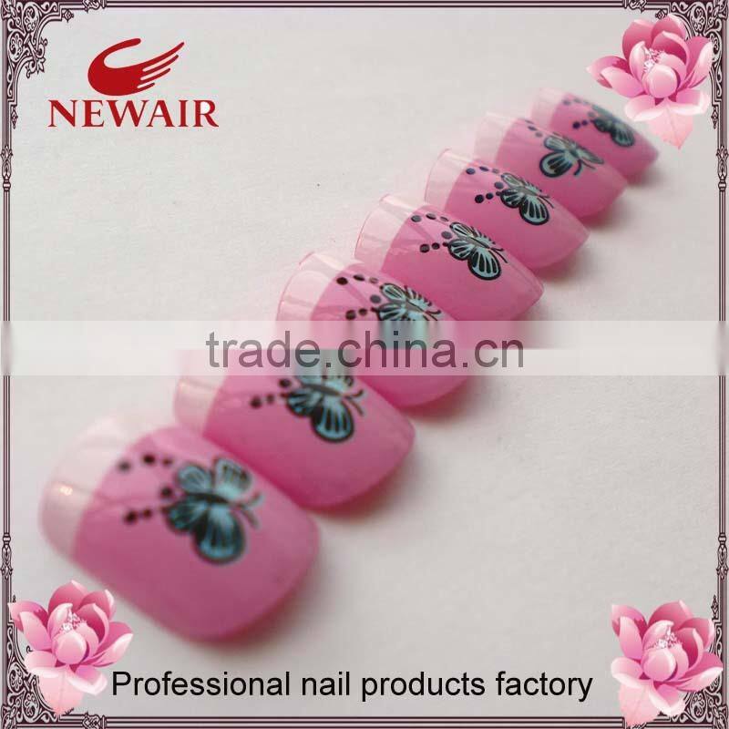 Newair cute children little miss false fingernail tips