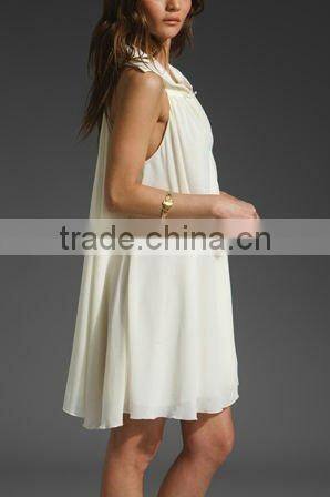 12DR078 NICE DESIGN FASHION IVORY LADIES' DRESS,HIGH QUALITY,2013 Design Clothes
