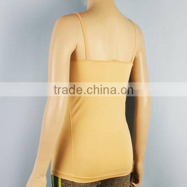 Stock Womens Seamless Camisoles Cami Tops With Multi Colors