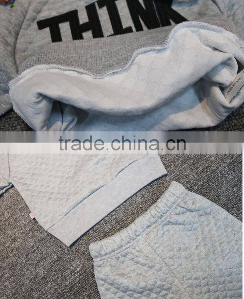 2016 New Clothing Style Sets Girls Printing Hoodies+Pants 2Pcs Set