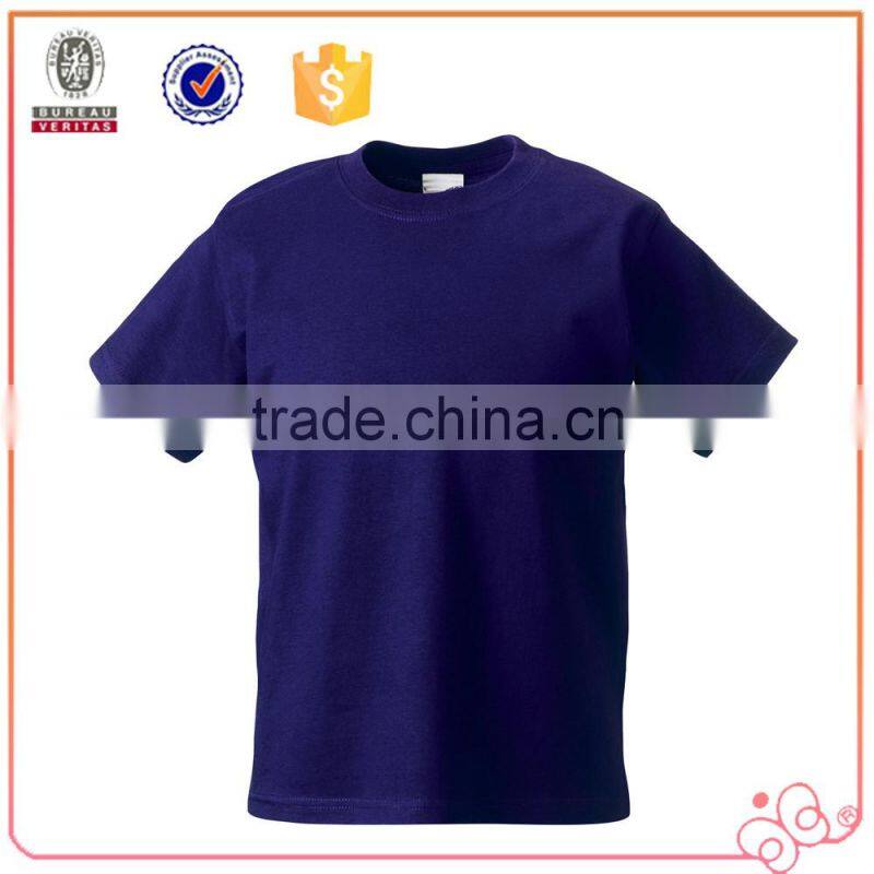 China apparel manufacturer multiple color customized wholesale kid t-shirt