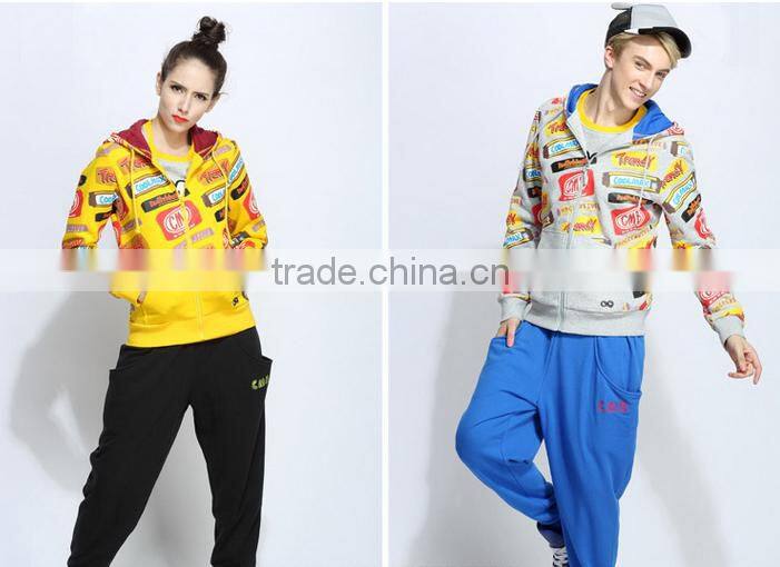 2016 unisex popular hip-hop colorful sweatshirts hoodies