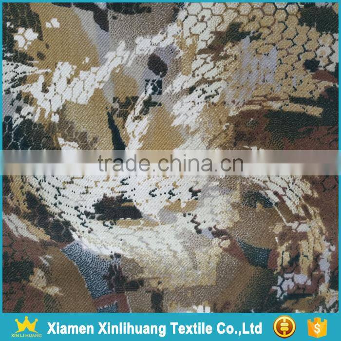 Custom Design 80% Cotton 20% Polyester Waterproof Camouflage Twill Fabric