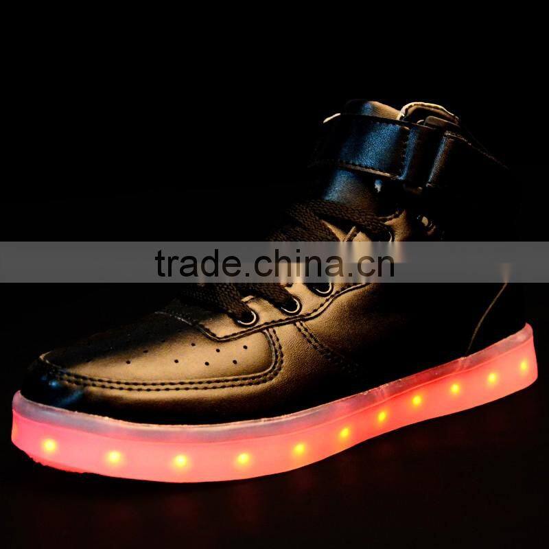 HFS1613 APP set high top led shoes 2017