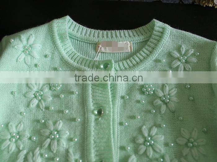 latest new fall korean style thin sweater low MOQ wool sweaters children